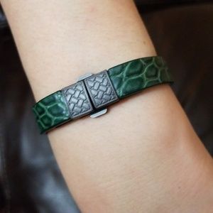 Bottega Veneta crocodile bracelet